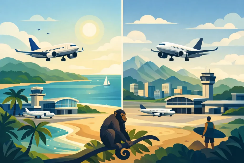 Which Costa Rica Airport for Tamarindo?