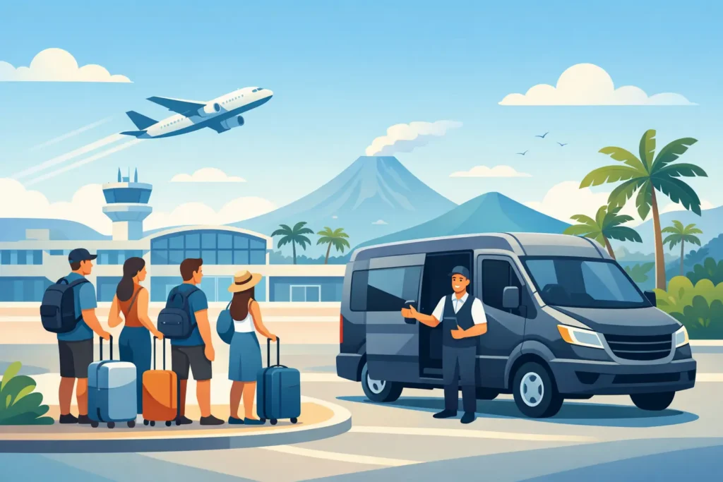 Costa Rica Airport Transfer for Groups