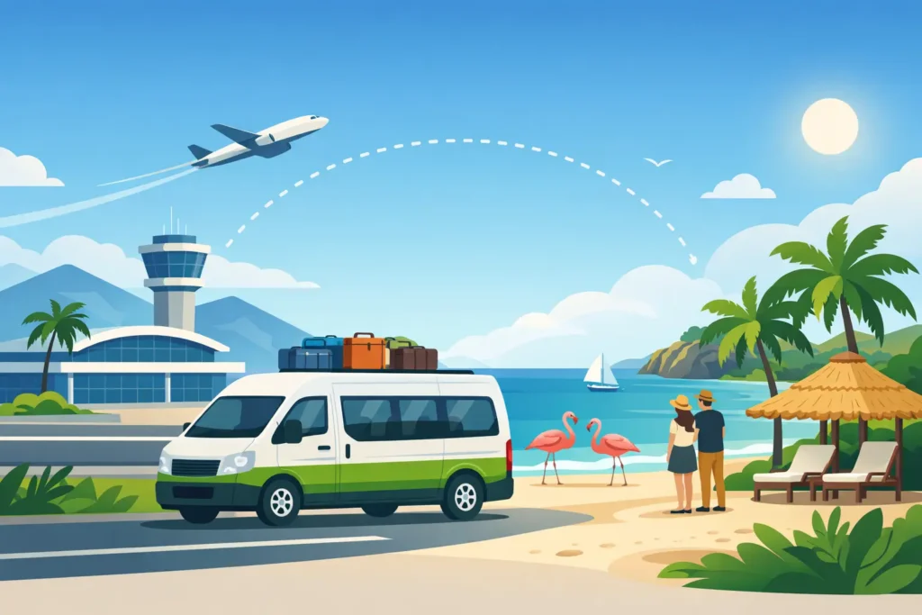 Liberia Airport to Flamingo Shuttle Guide