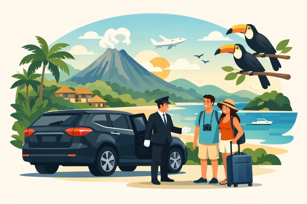 Chauffeur Service for Vacations in Costa Rica