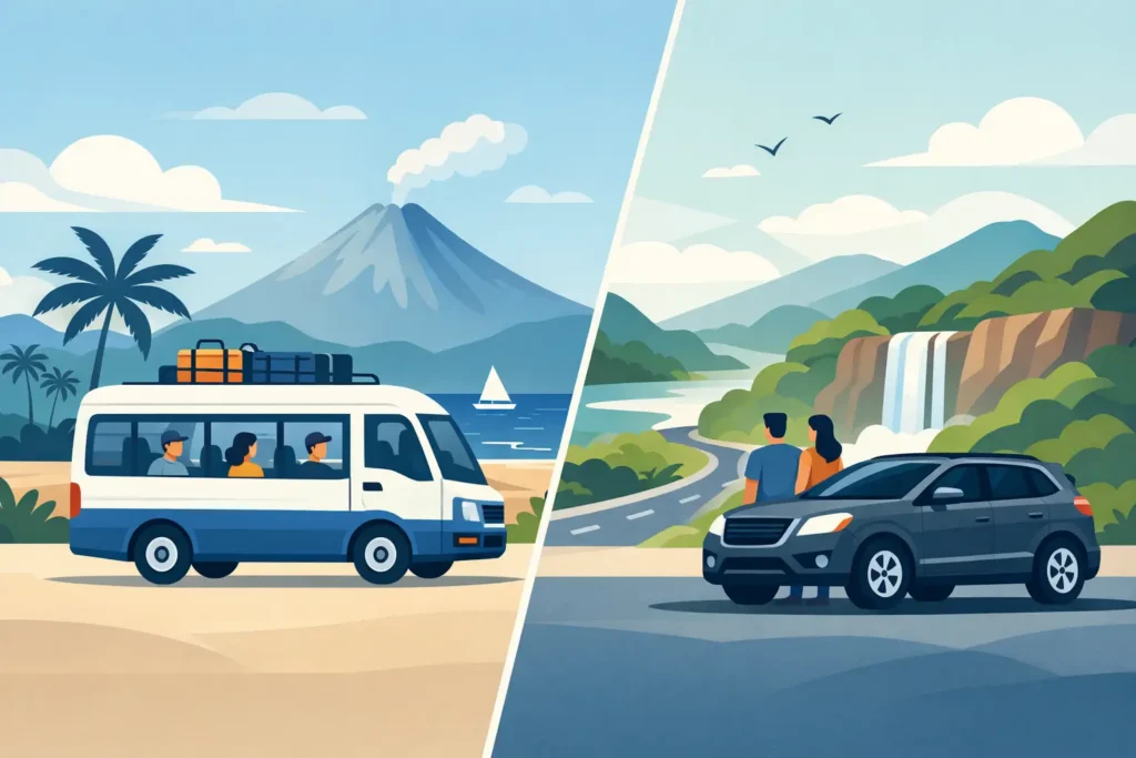Shared Versus Private Transport in Costa Rica