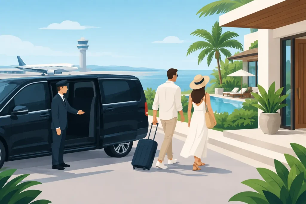 Airport Transfer for Villa Guests Made Easy