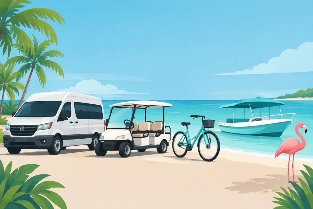Flamingo Beach Transportation Options That Work